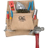 CLC 8-Pocket Suede Carpenter's Nail & Tool Bag - I823X