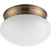 Home Impressions 7-1/2 In. Flush Mount Ceiling Light Fixture - IFM137AB