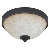 Home Impressions Warren 11 In. Flush Mount Ceiling Light Fixture - IFM375A11RA